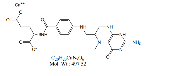 Kalcium-L-5-metil-tetrahidrofolát | L-5-metiltetrahidrofolát de kalcium